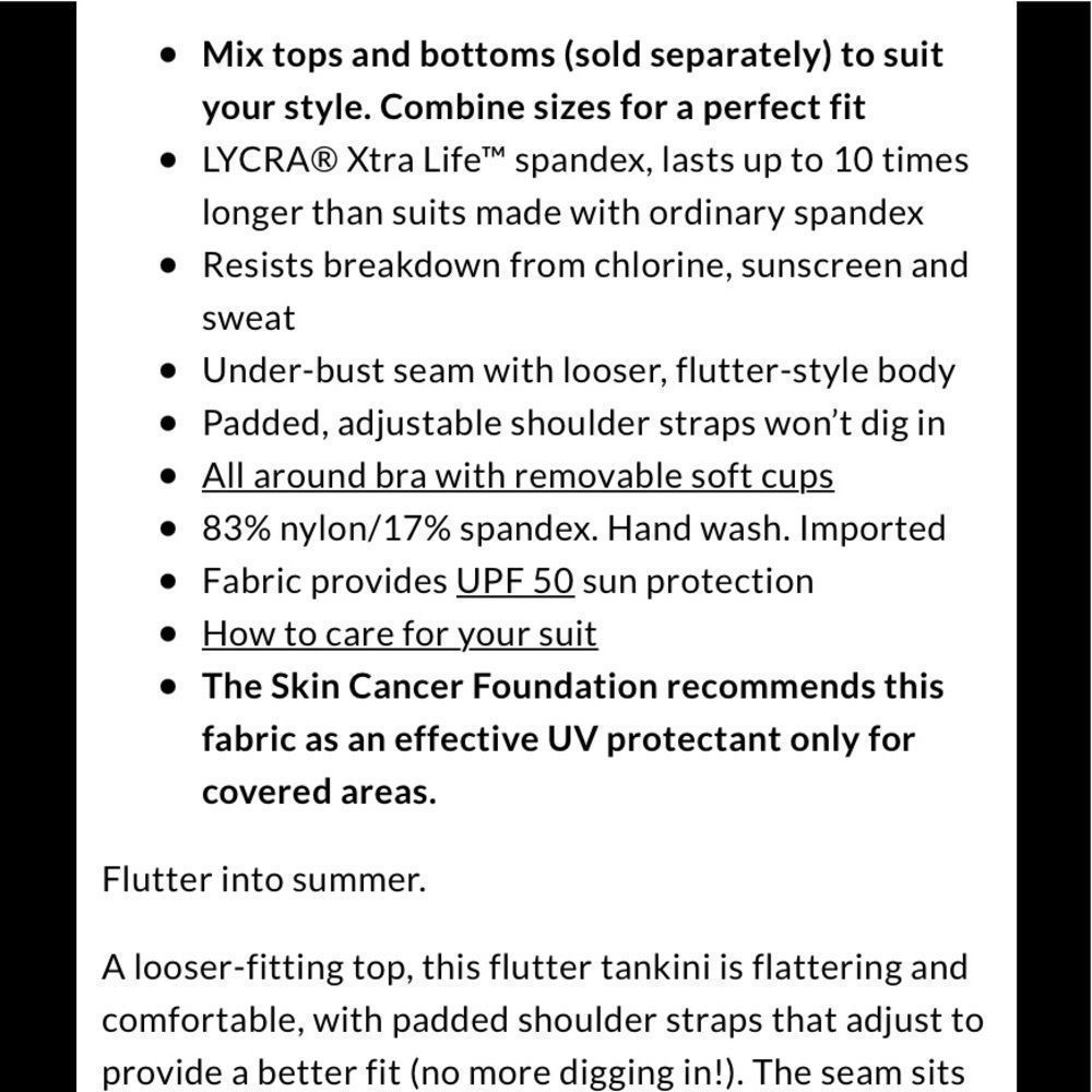 Land’s End Flutter Plus And Regular Size Square N… - image 6